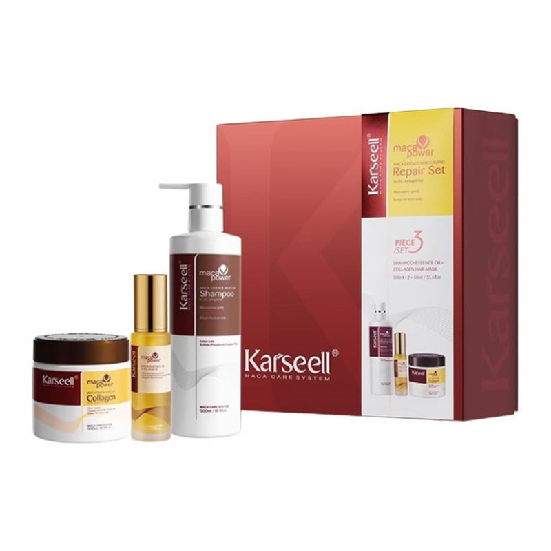 Karseell Pack Shampoo + Argan Oil + Collagen Mask