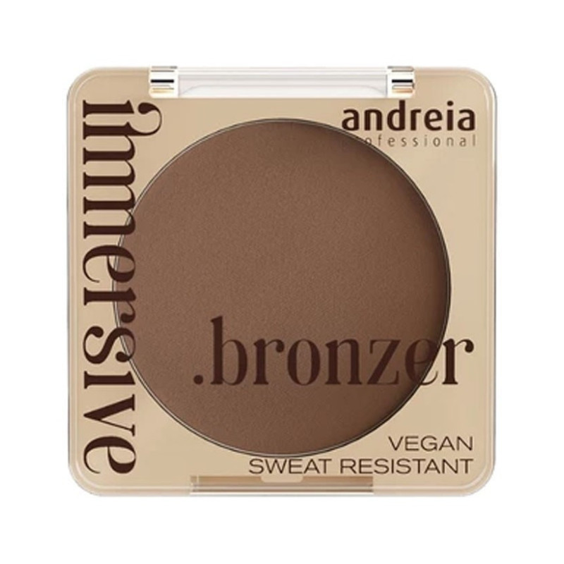 Andreia Immersive Bronzer 04 Dark Cool Brown – Matte Finish Vegan