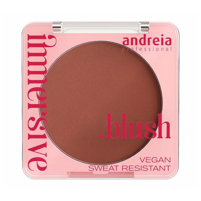 Andreia Immersive Blush 04 Rusty Red Satin Finish Vegan