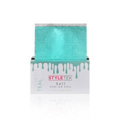 Styletek 5x11 Pop Up Foil Tease Me Teal (500 Sheets)