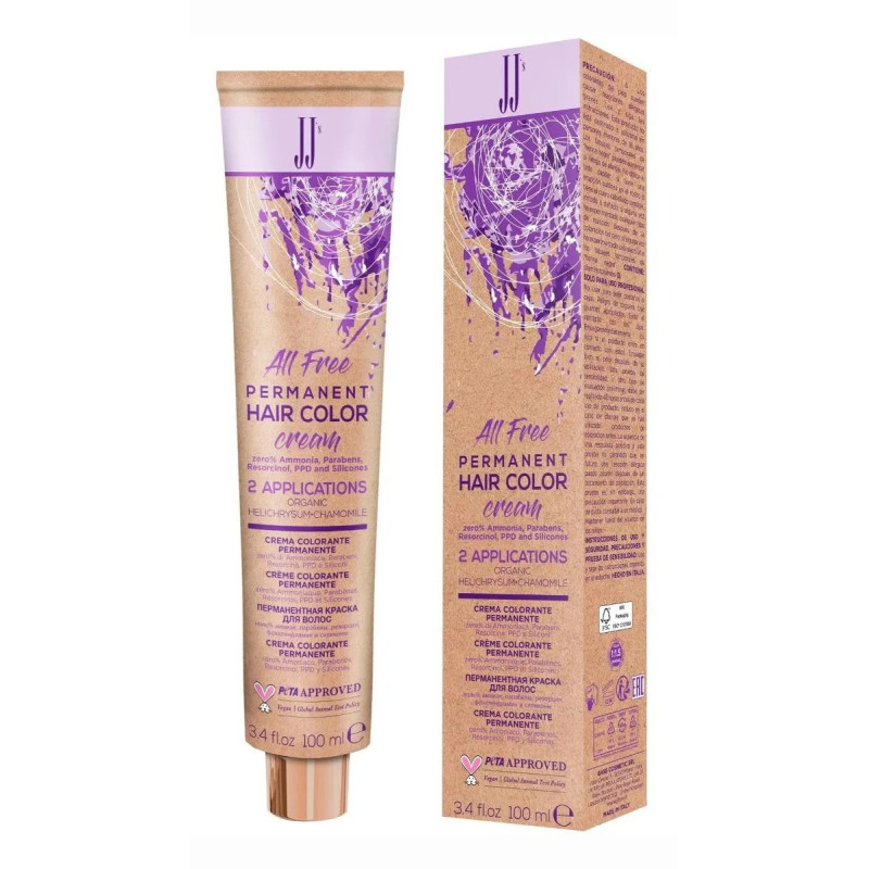 Jj All Free Permanent Color (100ml)