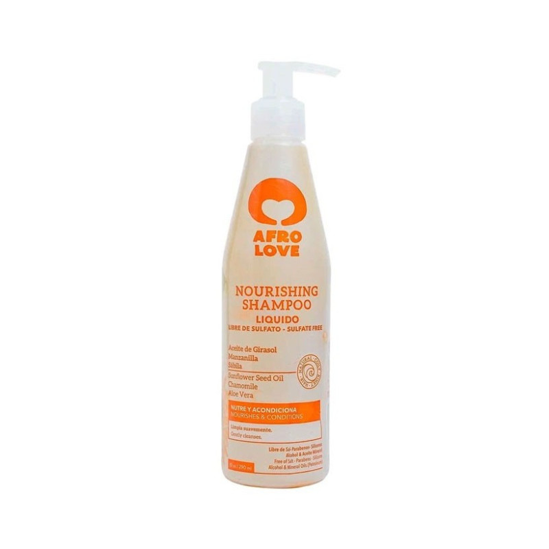 Afro Love Nourishing Shampoo Liquid Sulfate-Free (290ml)