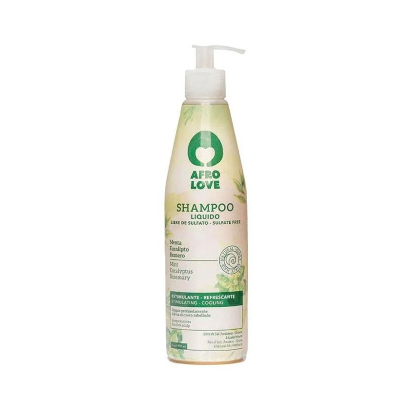 Afro Love Refreshing Sulfate-Free Liquid Shampoo (290ml)