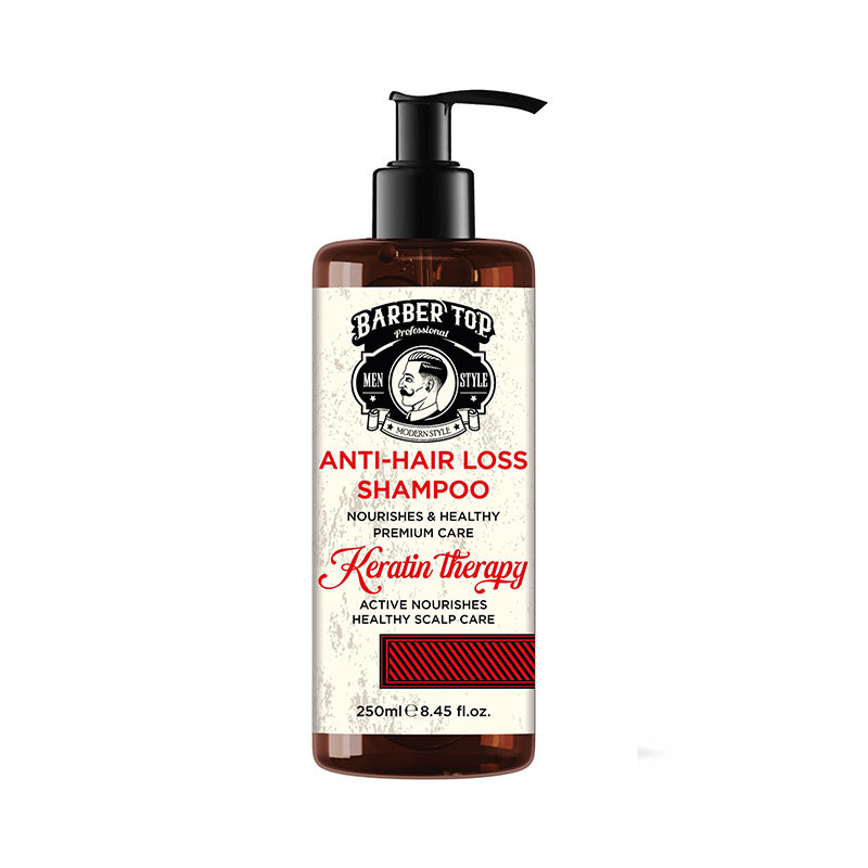 Barber Top Barber Top Shampoo Anti Hair Loss Keratin (250ml)