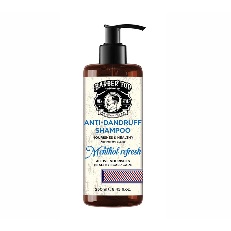 Barber Top Barber Top Shampoo Anti-Dandruff Menthol (250ml)