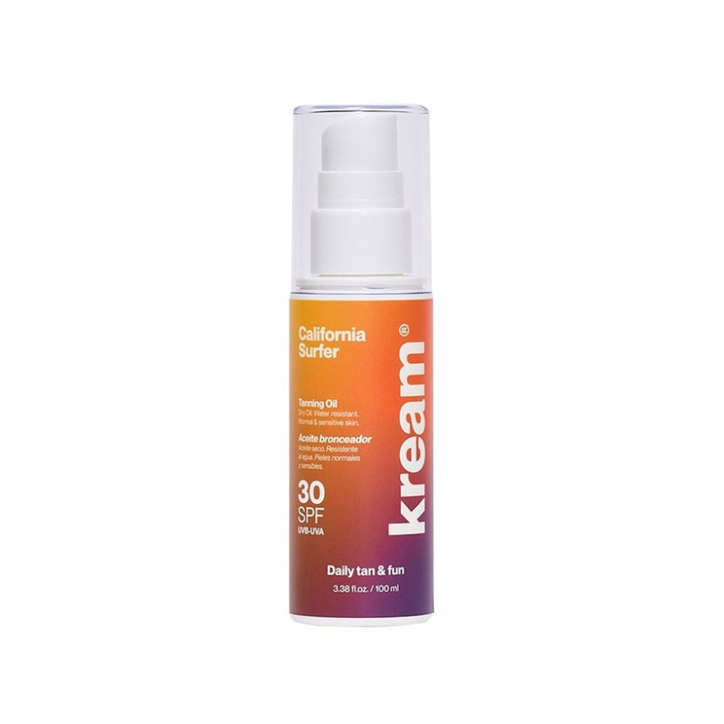 Kream Tanning Oil With Protection SPF30 California Surfer