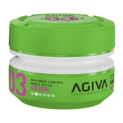 Agiva Styling 03 Hair Wax Matte Paste Green (175ml)