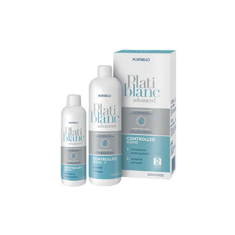 Montibel·lo Platiblanc Color Control  Controlled Bleaching (Treatment + Activador) (200 ml+ 400ml)