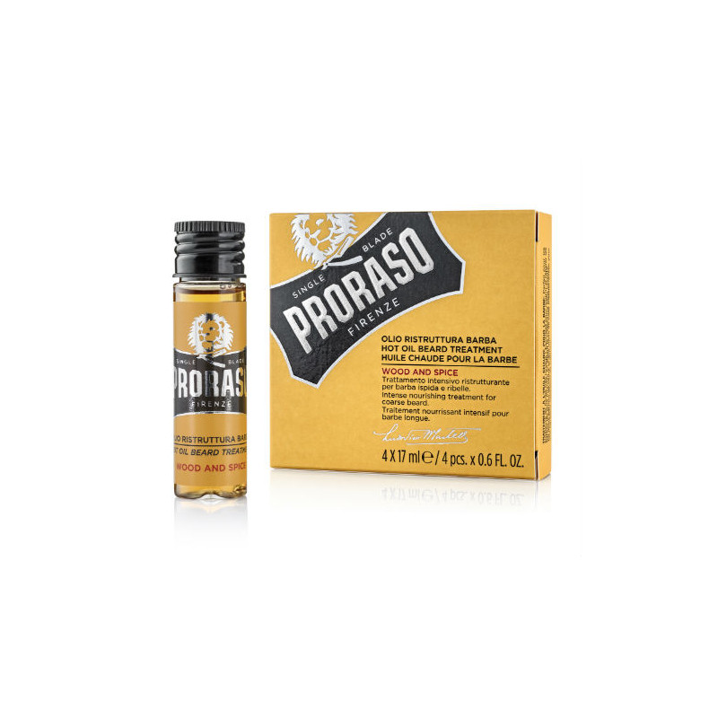 Proraso Yellow Line Hot Oil Treatment (4x17ml) Proraso Yellow Line Hot Oil Treatment (4x17ml)