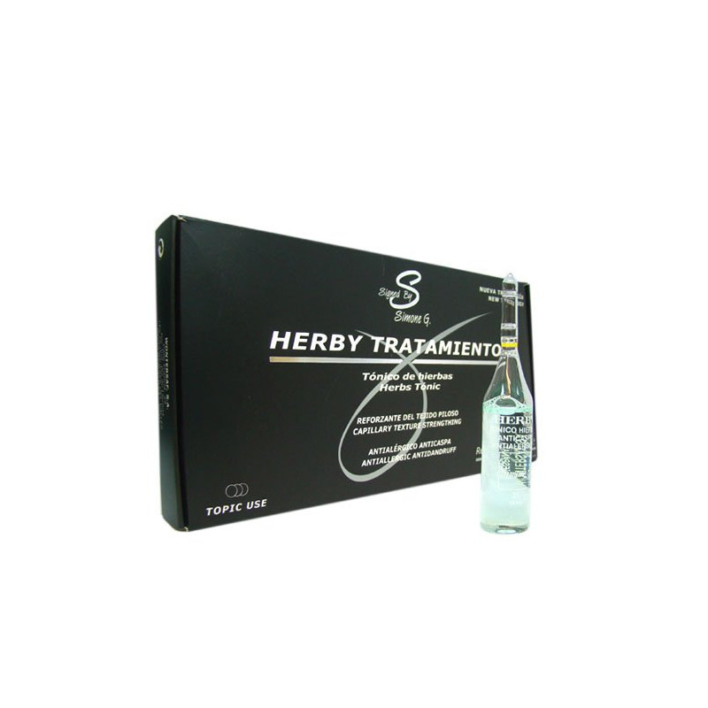 Simone G. 25 Anti-Dandruff Herby Treatment (10x15ml) Simone G. 25 Anti-Dandruff Herby Treatment (10x15ml)