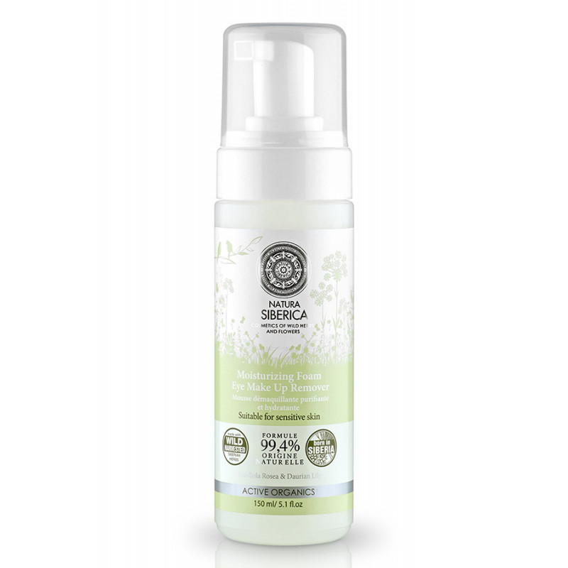 Natura Siberica Moisturizing Foam Eye Make Up Remover (150ml) Natura Siberica Moisturizing Foam Eye Make Up Remover (150ml)