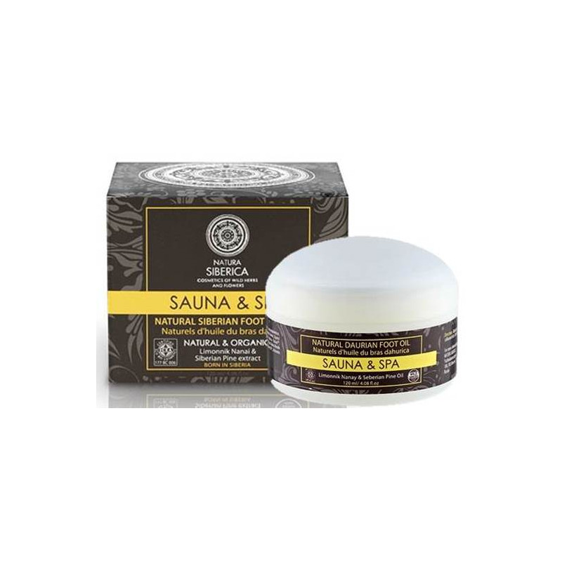Natura Siberica Sauna & Spa Manteca Natural Siberiana Para Pies (120ml)