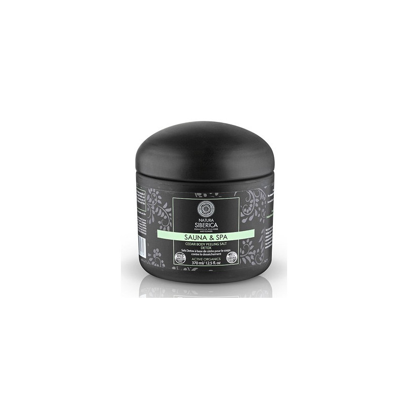 Natura Siberica Sauna & Spa Peeling con Cerdo Detox Corporal a Base de Sal (370ml)
