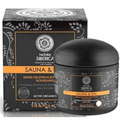 Natura Siberica Sauna & Spa Envoltura Templada de Oblepikha Nutritiva (370ml)