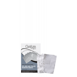 Gelazé Professional Gel & Nails Polish Remover Wraps (100Uds)