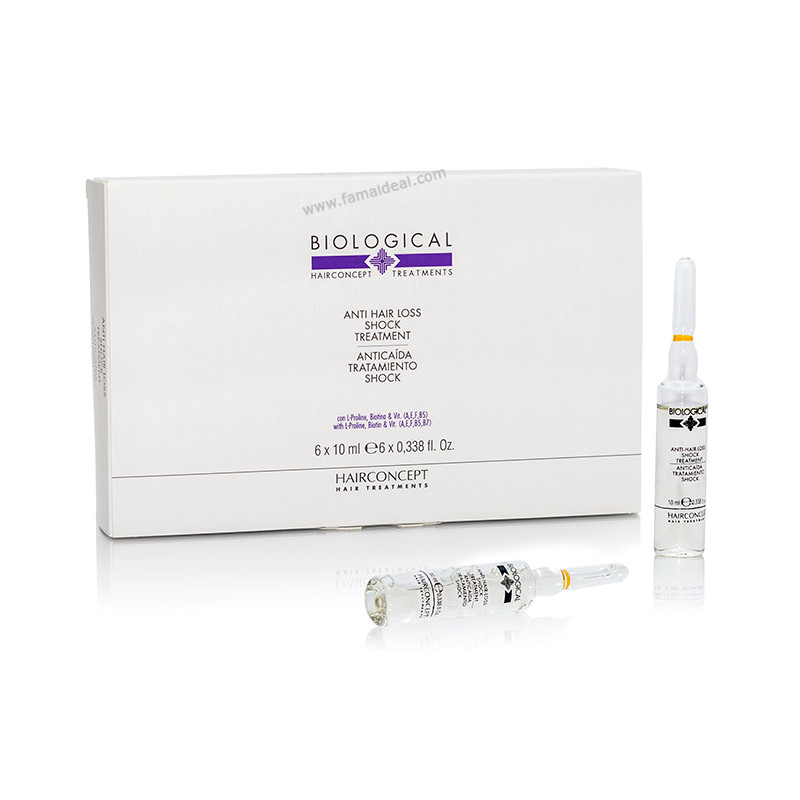 Hairconcept Biological Hair Treatment Shock (6x10ml) Hairconcept Biological Hair Treatment Shock (6x10ml)