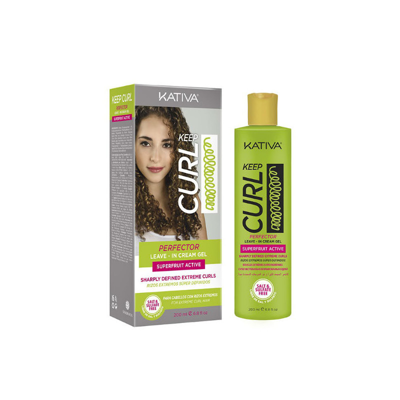 Kativa Keep Curl Perfector Leave In Cream (200ml)