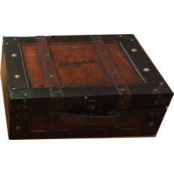 Morgan's Wooden Suitcase