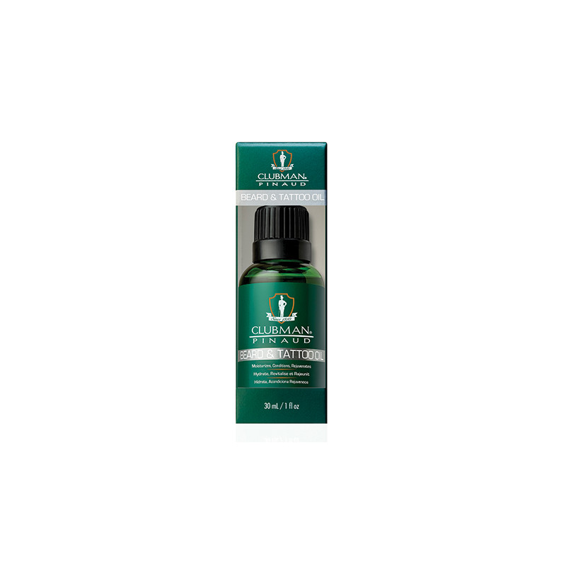 Pinaud Clubman Beard and Tattoo Oil (30ml)