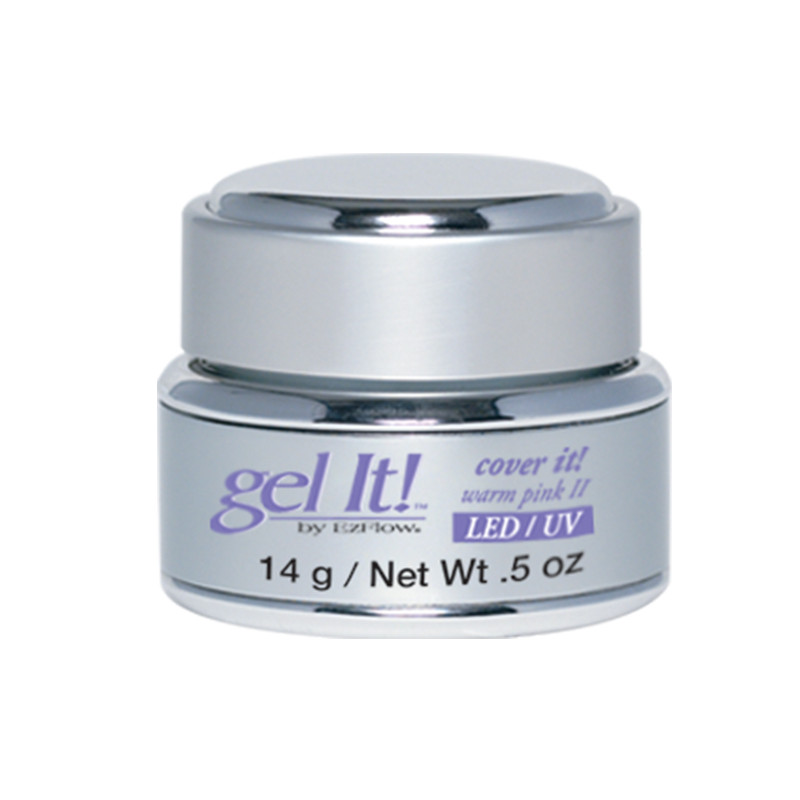 Ez Flow Gel Cover it! Warm Pink II LED/UV Ez Flow Gel Cover it! Warm Pink II LED/UV