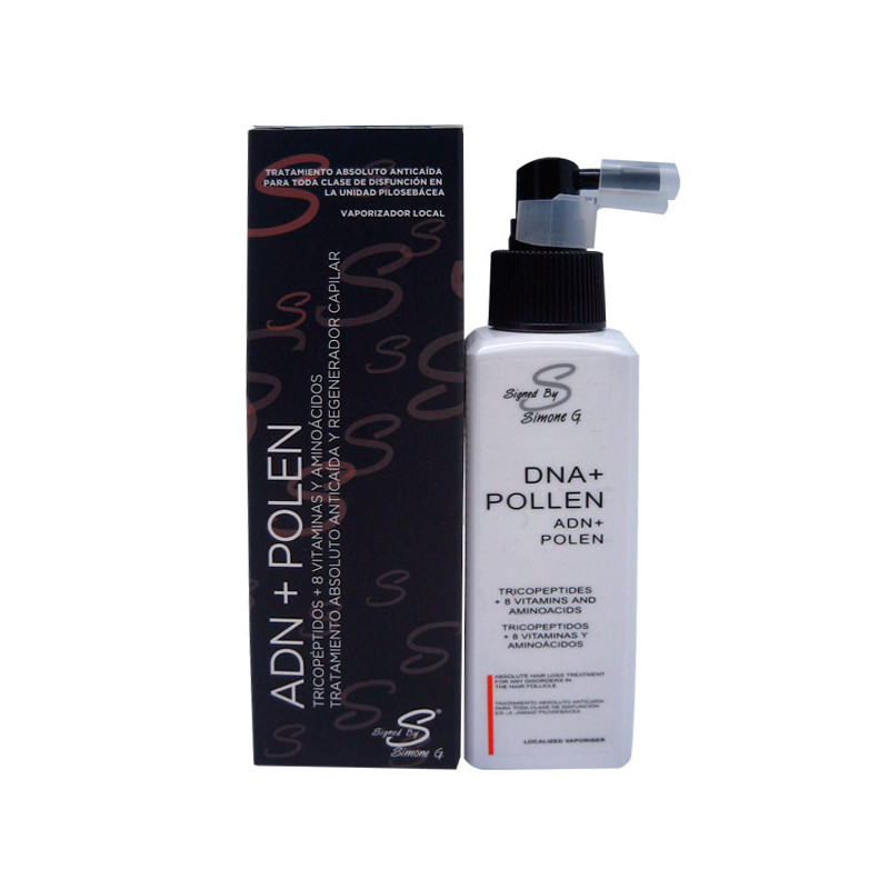 Simone G. 66 Anti-Hair Loss DNA + POLLEN Tricopeptides + 8 Vitamins and Amino Acids (125ml) Simone G. 66 Anti-Hair Loss DNA + POLLEN Tricopeptides + 8 Vitamins and Amino Acids (125ml)