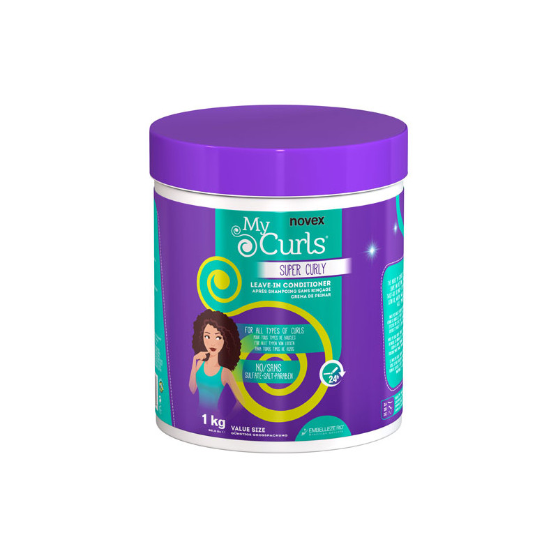 Embelleze Novex My Curls Super Curly Leave-In Conditioner (1Kg) Embelleze Novex My Curls Super Curly Leave-In Conditioner (1Kg)