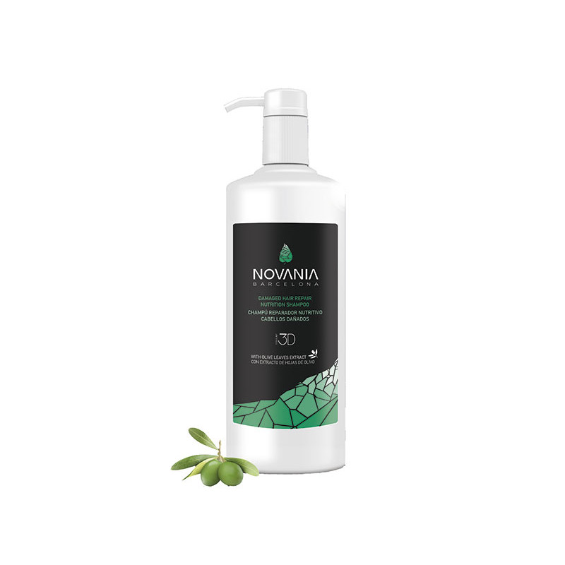Novania Damaged Hair Repair Nutrition Shampoo (1000ml) Novania Damaged Hair Repair Nutrition Shampoo (1000ml)