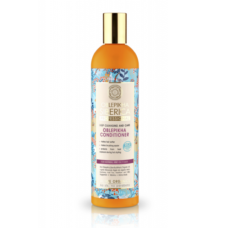 Natura Siberica Oblepikha Acondicionador Cabello Normal/Graso (400ml)