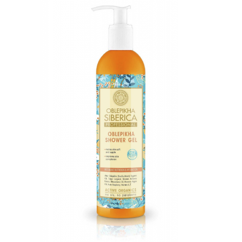 Natura Siberica Oblepikha Gel de Ducha Nutrición e Hidratación Intensiva (400ml)