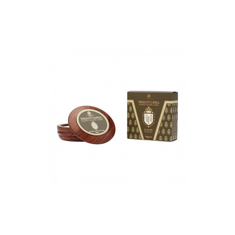 Truefitt & Hill Luxury Shaving Soap in Wooden Bowl (99g) Truefitt & Hill Luxury Shaving Soap in Wooden Bowl (99g)