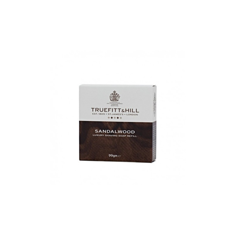 Truefitt & Hill Sandalwood Shaving Soap Refill for Bowl (99g)