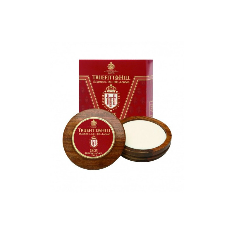 Truefitt & Hill 1805 Luxury Shaving Soap In Wooden Bowl (99g) Truefitt & Hill 1805 Luxury Shaving Soap In Wooden Bowl (99g)