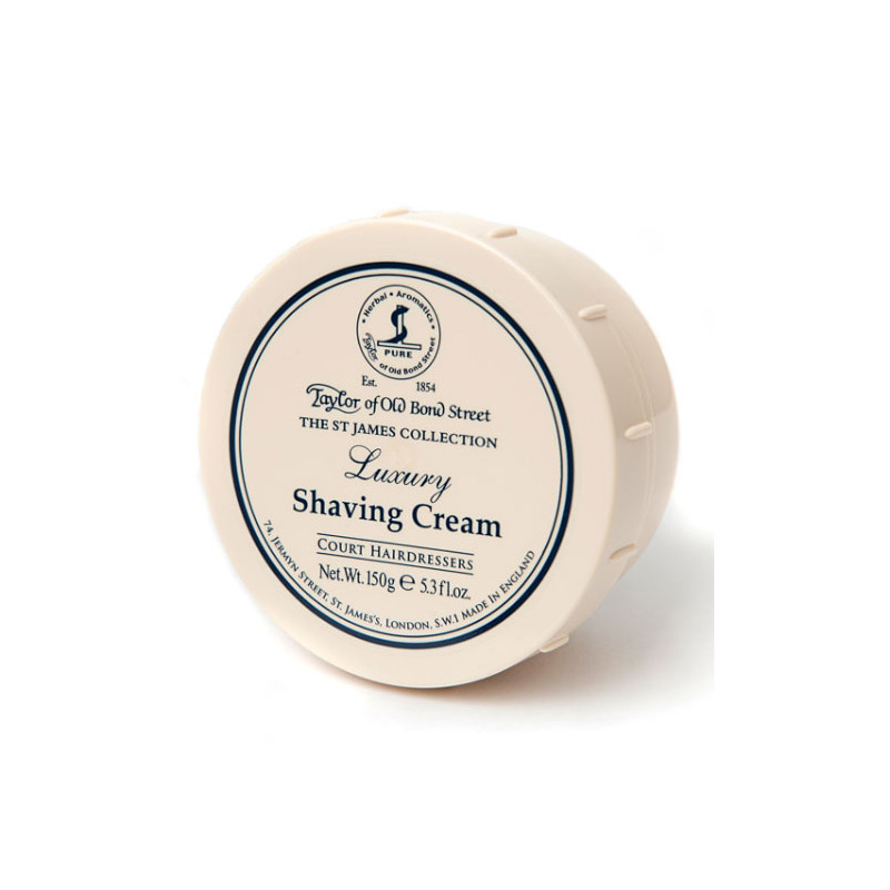 Taylor of Old Bond Street The St James Collection Luxury Shaving Cream Bowl (150g) Taylor of Old Bond Street The St James Collection Luxury Shaving Cream Bowl (150g)