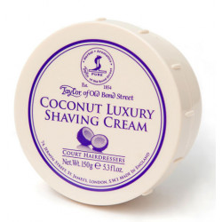 Taylor of Old Bond Street Coconut Luxury Shaving Cream Bowl (150g)
