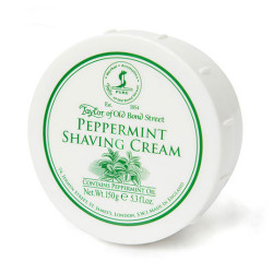 Taylor of Old Bond Street Peppermint Shaving Cream Bowl (150g)
