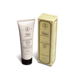 Taylor of Old Bond Street Sandalwood Luxury Shaving Cream Tube (75ml)