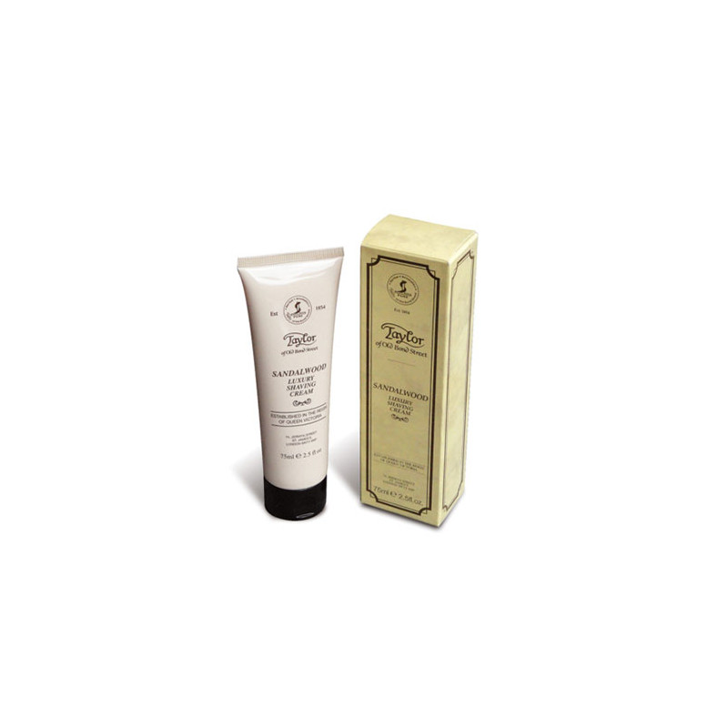 Taylor of Old Bond Street Sandalwood Luxury Shaving Cream Tube (75ml) Taylor of Old Bond Street Sandalwood Luxury Shaving Cream Tube (75ml)