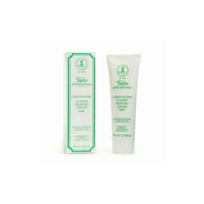Taylor of Old Bond Street Lemon and Lime Luxury Shaving Cream (75ml)
