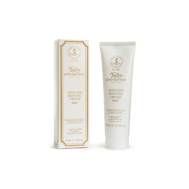 Taylor of Old Bond Street Avocado Shaving Cream Tube (75ml) Taylor of Old Bond Street Avocado Shaving Cream Tube (75ml)