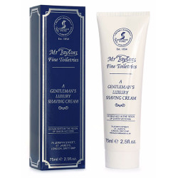 Taylor of Old Bond Street Mr Taylors Luxury Shaving Cream Tube (75ml)