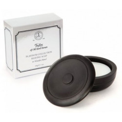 Taylor of Old Bond Street Platinum Shaving Soap in Wood Bowl (100g)