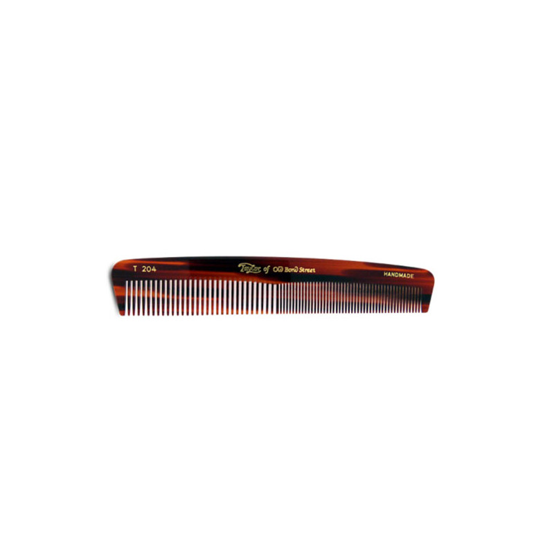 Taylor of Old Bond Street Fine/Coarse Teeth Medium Length Comb  (15cm)