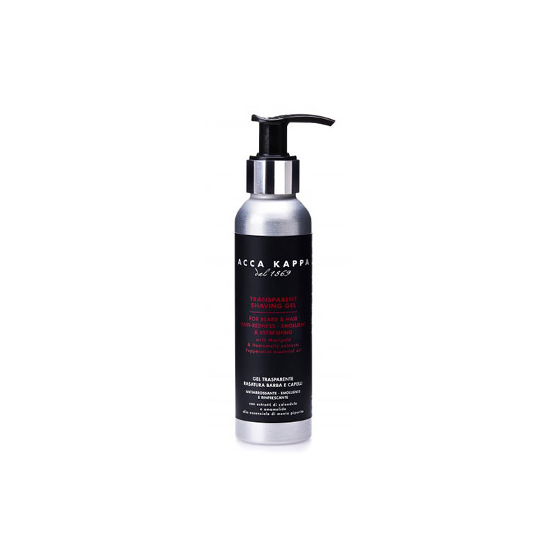 Acca Kappa Barber Shop Collection Transparent Shaving Gel (125ml)