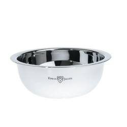 Edwin Jagger Polished Stainless Steel Shaving Bowl
