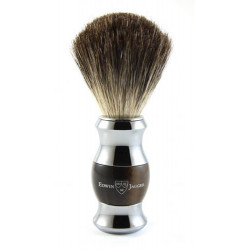 Edwin Jagger Pure Badger Shaving Brush Horn