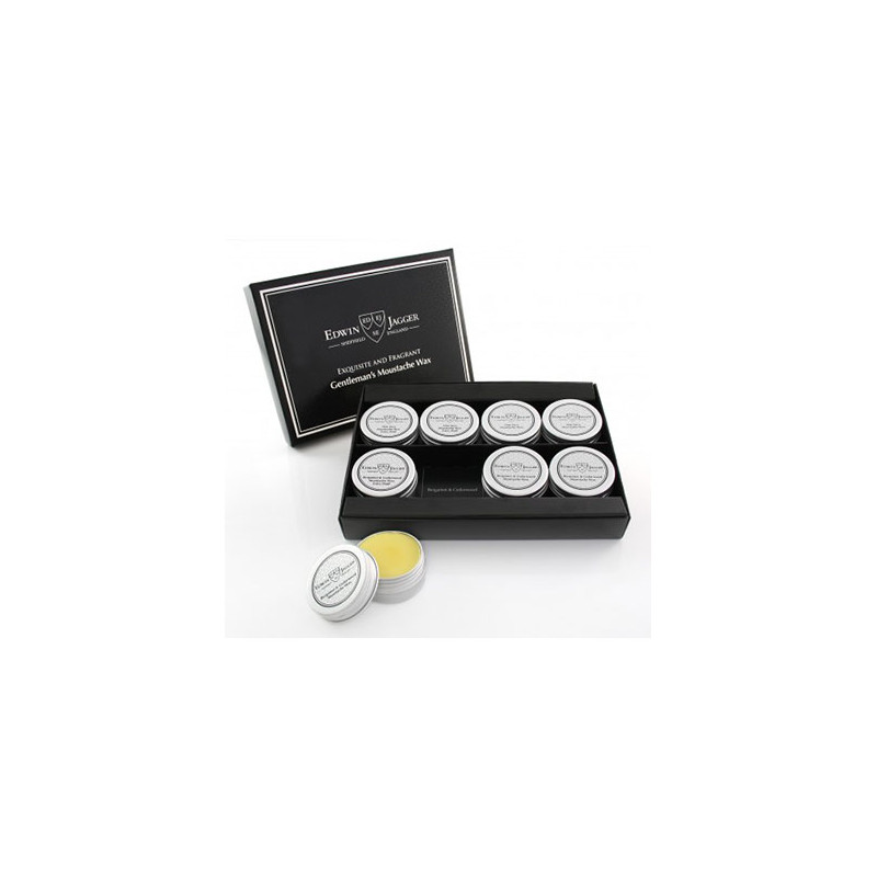 Edwin Jagger Pack 8 Mustache Waxes (15ml) Edwin Jagger Pack 8 Mustache Waxes (15ml)