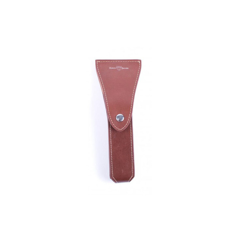 Edwin Jagger Brown Leather Mach3 Razor Case. Edwin Jagger Brown Leather Mach3 Razor Case.