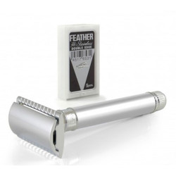Edwin Jagger Chrome Safety Razor Long Handle