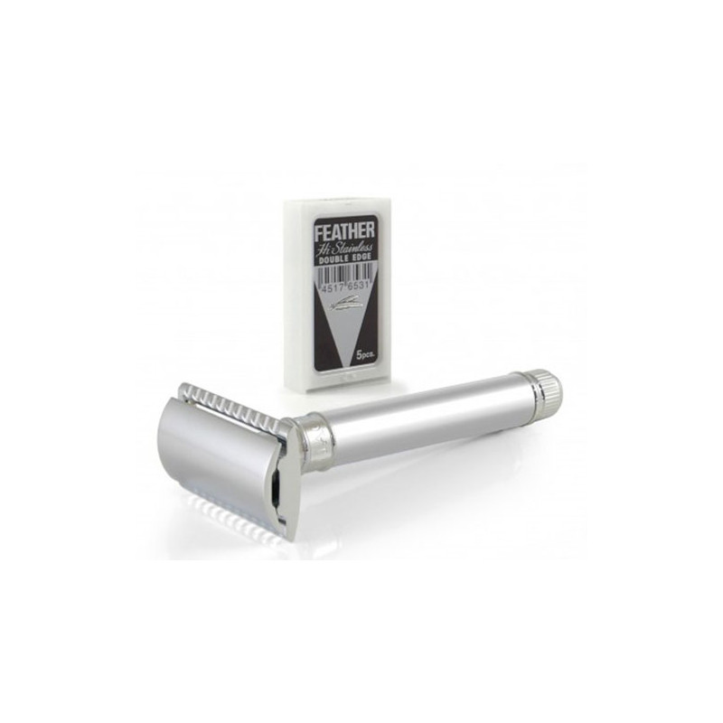 Edwin Jagger Chrome Safety Razor Long Handle Edwin Jagger Chrome Safety Razor Long Handle