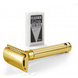 Edwin Jagger Double Edge Safety Razor Barley Gold Plated